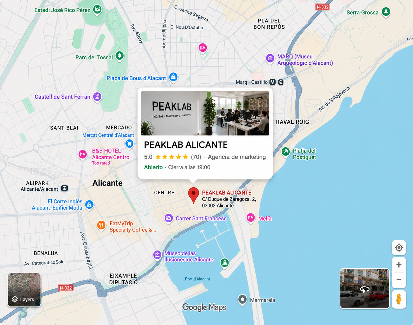 PeakLab Media Alicante