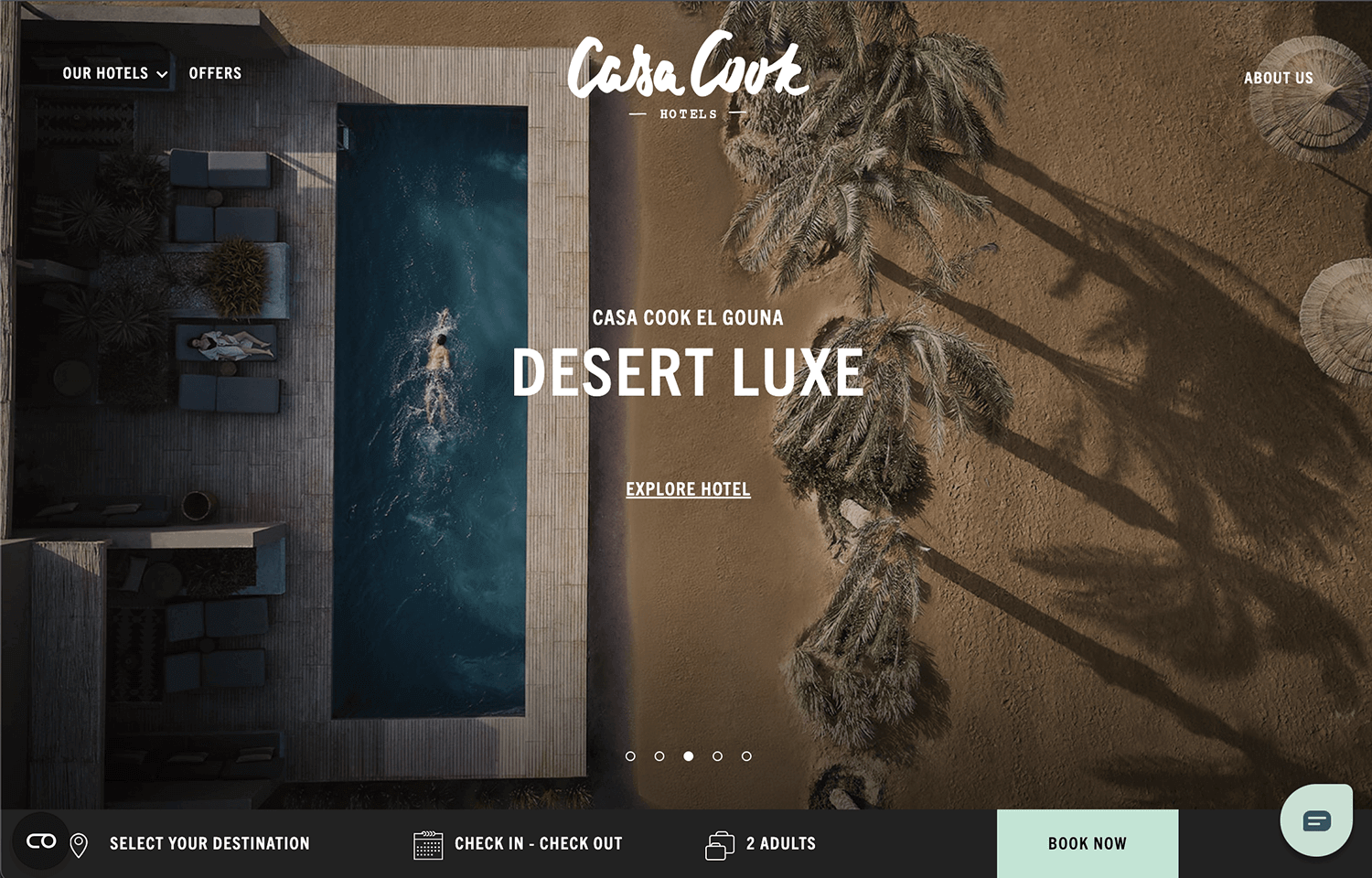 Diseño web hotel boutique Costa Blanca — PeakLab Media Alicante