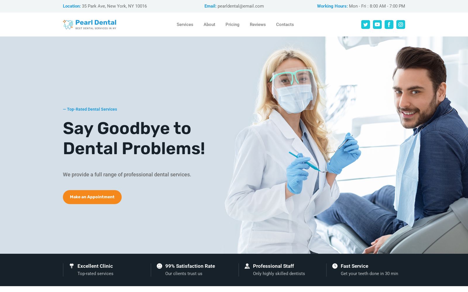 Diseño web clínica — PeakLab Media Alicante